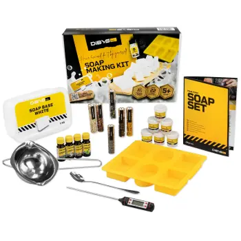 Zestaw Do Robienia Mydła DIY Z Bazą Glicerynową Białą 1kg