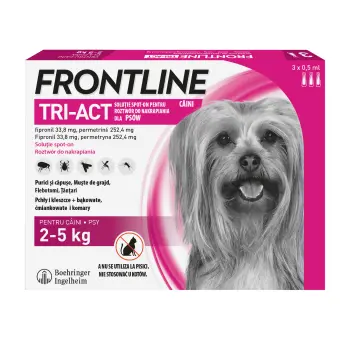 FRONTLINE Tri-Act Dla Psów 3x0,5ml