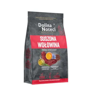 DOLINA NOTECI Premium Karma Suszona dla Kotów Wołowina 2kg