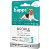 Bros Happs Herbal Krople Na Pchły I Kleszcze Dla Średnich Psów 4 Tubki
