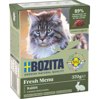 BOZITA Cat Królik W Galaretce 370g