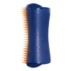 PET TEEZER Detangling & Dog Groming Brush Blue And Orange L