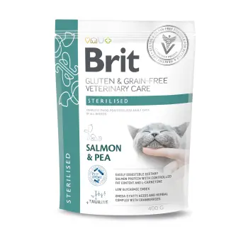 Brit GF Veterinary Diets Cat Sterilised 400g