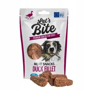 Brit Let’s Bite Meat Snacks Duck Fillet 80g