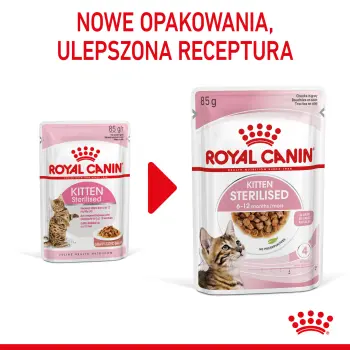 ROYAL CANIN Kitten Sterilised Sauce 12x85g