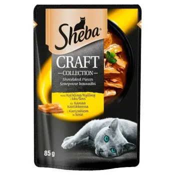 SHEBA Craft Collection z Kurczakiem w sosie saszetka 85g