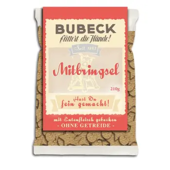 Bubeck Ciastka Dla Psa Mitbringsel 210g