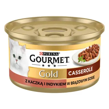 Purina Gourmet Gold kaczka/indyk w sosie 85g