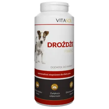 VITASOL Drożdże Piwne Dla Psa 1kg