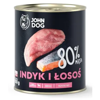 John Dog Indyk I Łosoś 850g