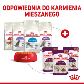 ROYAL CANIN Sensory Smell Taste Feel Kawałki W Sosie 12x85g