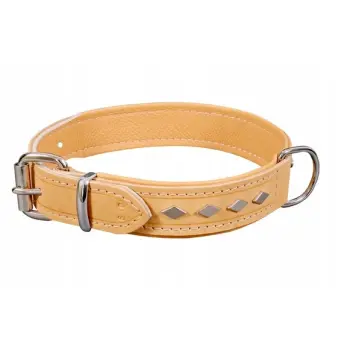 Dingo Obroża Ozdobna Ze Skóry Dla Psa Exclusive 2,5x45cm