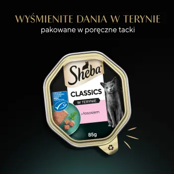 Sheba Classics Z Łososiem 85g