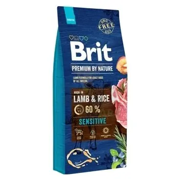 Brit Premium By Nature Sensitive Z Jagnięciną I Ryżem 15kg