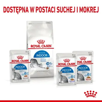 ROYAL CANIN Indoor Sterilised W Galaretce 12x85g