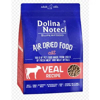 Dolina Noteci Superfood Danie Z Cielęciny Karma Suszona Dla Kota 1kg