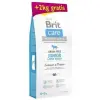 Brit Care Grain Free Junior Large Salmon & Potato 12kg + 2kg