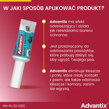 Bayer Advantix Krople Na Kleszcze I Pchły 1ml