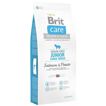 Brit Care Grain Free Junior Large Breed Łosoś Z Ziemniakami 3kg