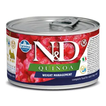 Farmina N&D Dog Quinoa Weight Management Mini 140g