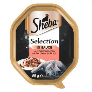 Sheba Selection Z Wołowiną 85g