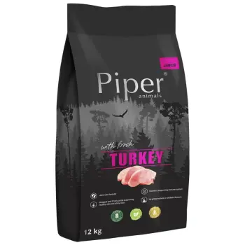 Dolina Noteci Piper Animals Junior Z Indykiem 12kg