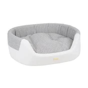 AMIPLAY Legowisko Elipsa Morgan Białe L