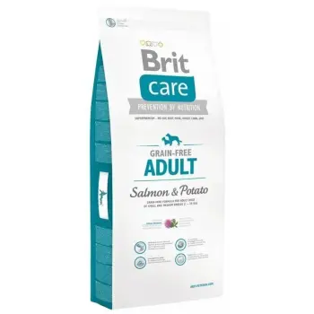 Brit Care Grain free Adult Salmon & Potato 12kg + 2kg