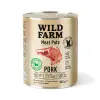 Wild Farm Pate Pork 800g – Mokra Karma z Wieprzowiną dla Psów