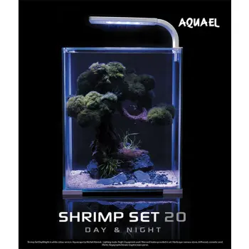 AQUAEL Zestaw Aquael Shrimp Set Day & Night Czarny 20