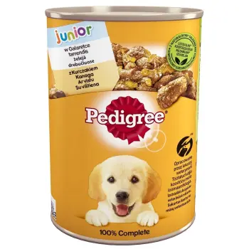 Pedigree Mokra Karma Dla Szczeniąt Z Kurczakiem W Galaretce 400g