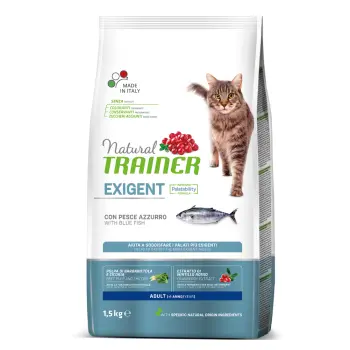 Trainer Natural Cat Exigent Blue Fish 1,5kg