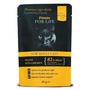 Fitmin Cat For Life Adult Chicken 85g