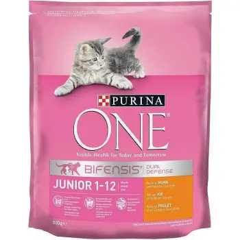 Purina One Junior Karma Z Kurczakiem Dla Kociąt 800g