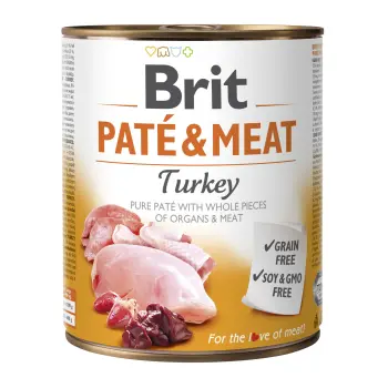 Brit Pate & Meat Turkey 800g