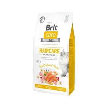 Brit Care Cat Grain-Free Haircare Healthy & Shiny Coat 7kg