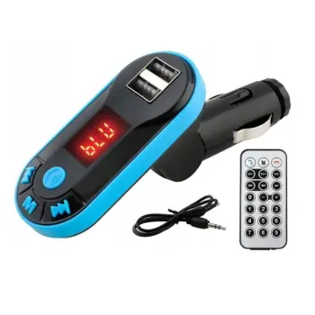 Transmiter FM bluetooth ładowarka MP3 2xUSB XJ3778