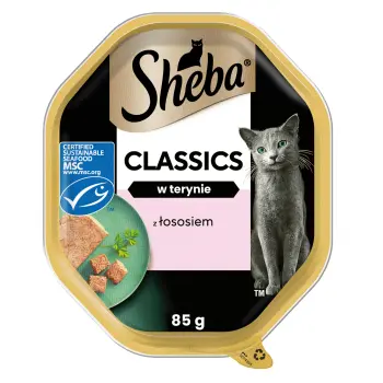 Sheba Classics Z Łososiem 85g