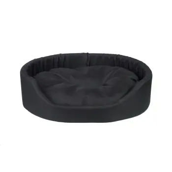 AMIPLAY Legowisko Owalne Basic Czarne M