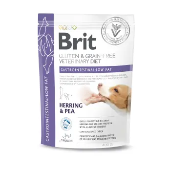 Brit GF Veterinary Diets Dog Gastrointestinal-Low Fat 400g