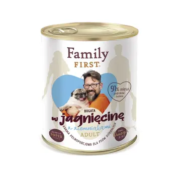 FAMILY FIRST Adult Jagnięcina Z Ziemniakami 800g