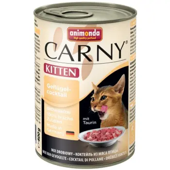 Animonda Cat Carny Kitten Koktajl Drobiowy 400g