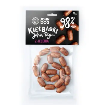 John Dog Kiełbaski Z Jelenia 75g