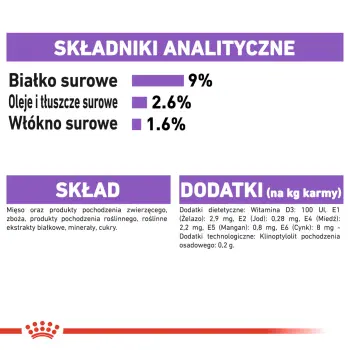 ROYAL CANIN Sterilised W Sosie 12x85g