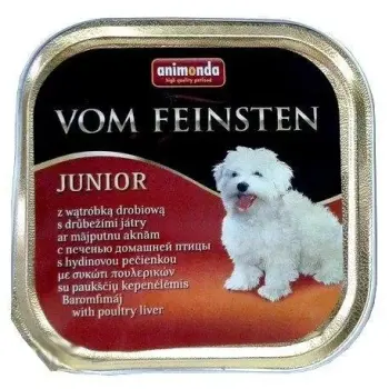 Animonda Dog Vom Feinsten Junior Wątróbka Drobiowa 150g