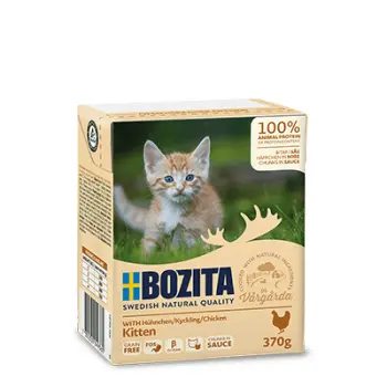 BOZITA Feline Kitten Kurczak W Sosie 370g