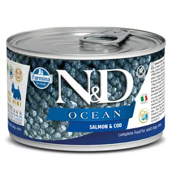 Farmina N&D Ocean Canine Salmon & Cod Adult Mini 140g