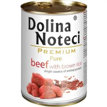 Dolina Noteci Premium Pure Wołowina Z Ryżem Brązowym 800g