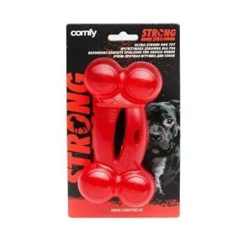 Comfy Strong Dog Bone Czerwony 16,5cm