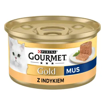 Purina Gourmet Gold mus z indykiem 85g